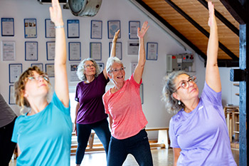 Fitness-Online-Kurse bei Feminin Aktiv